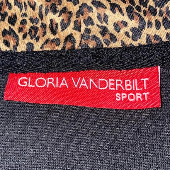 GLORIA VANDERBILT SPORT velour zip up drawstring hoodie long sleeve NEW size 2X - Picture 6 of 13